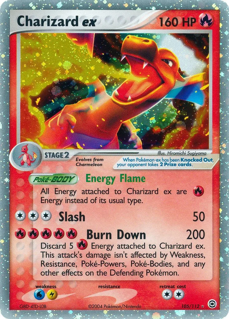 Charizard ex 「RG 105/112」「EN」
