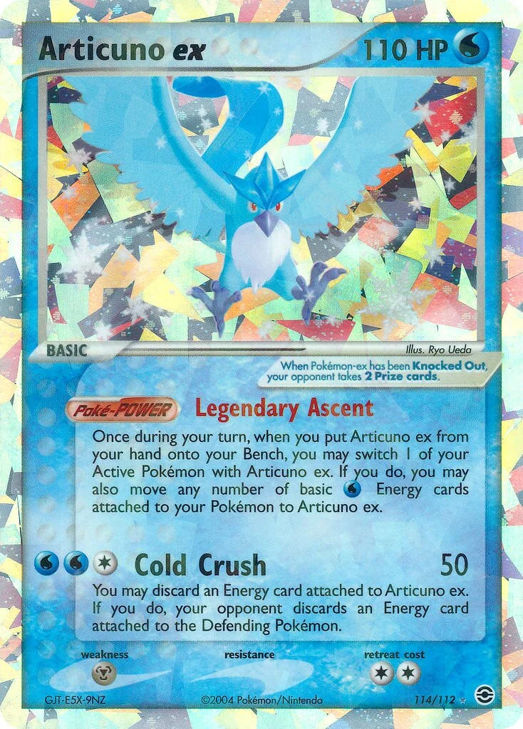 Articuno ex 「RG 114/112」「EN」