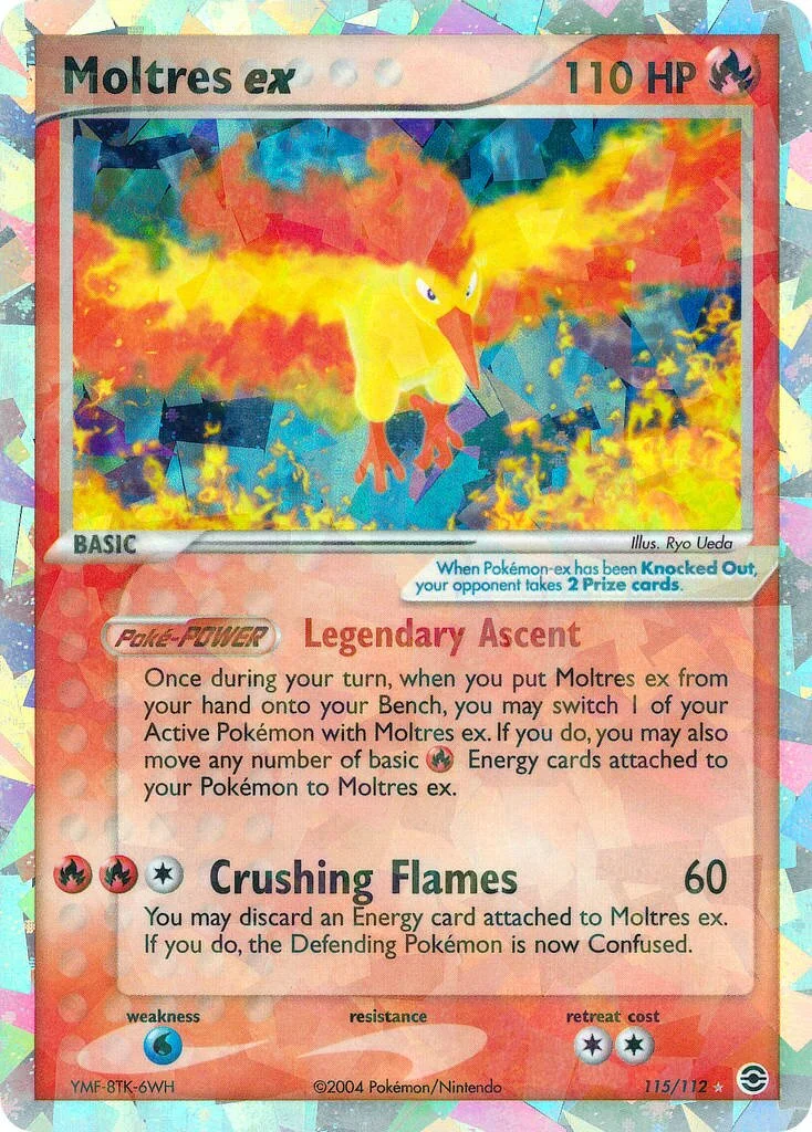 Moltres ex 「RG 115/112」「EN」