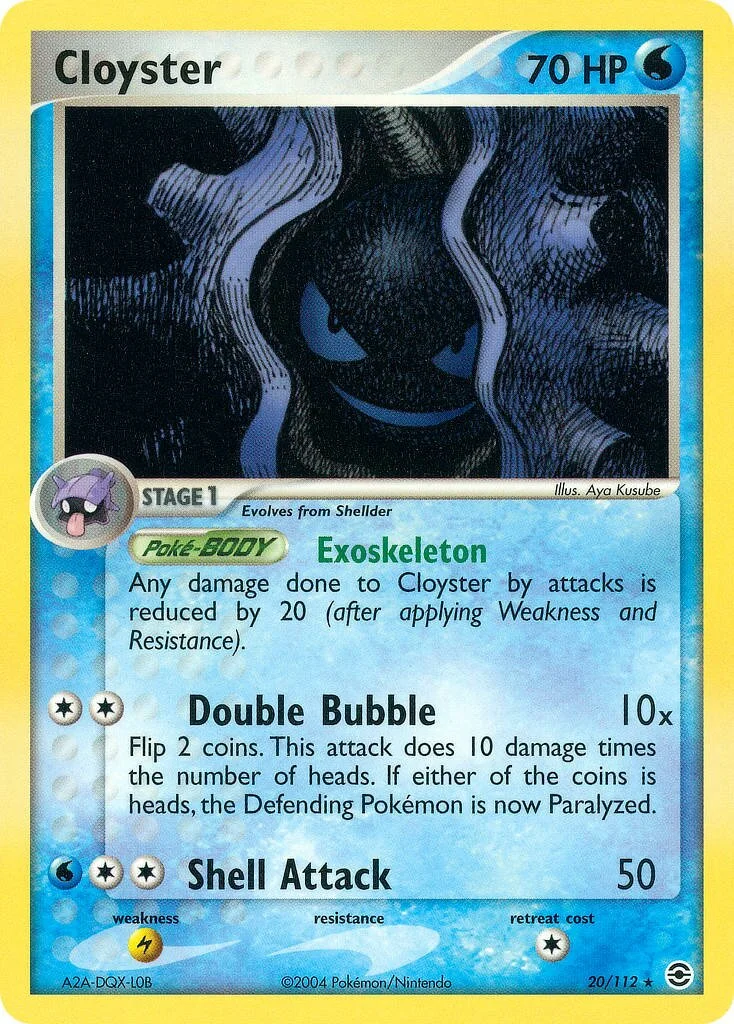 Cloyster 「RG 20/112」「EN」