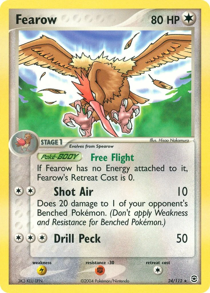 Fearow 「RG 24/112」「EN」