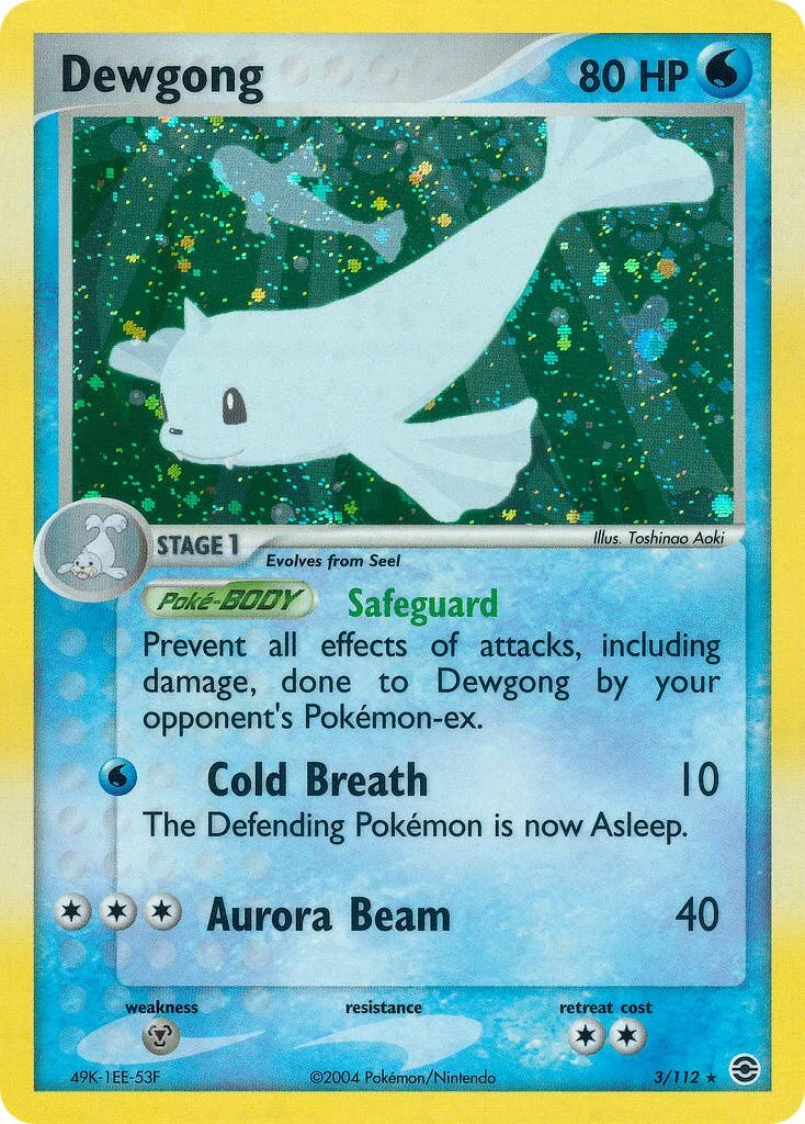 Dewgong 「RG 3/112」「EN」
