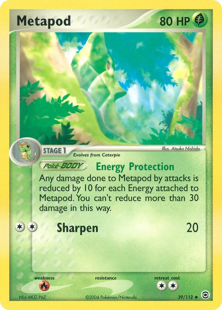 Metapod 「RG 39/112」「EN」