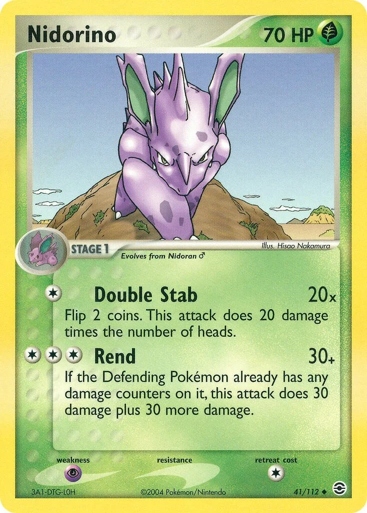 Nidorino 「RG 41/112」「EN」
