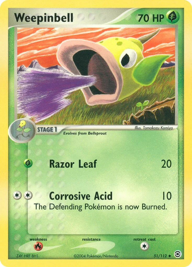 Weepinbell 「RG 51/112」「EN」