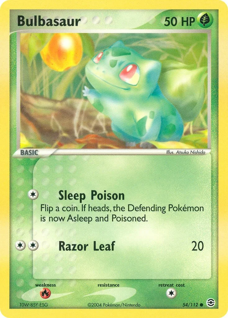 Bulbasaur 「RG 54/112」「EN」