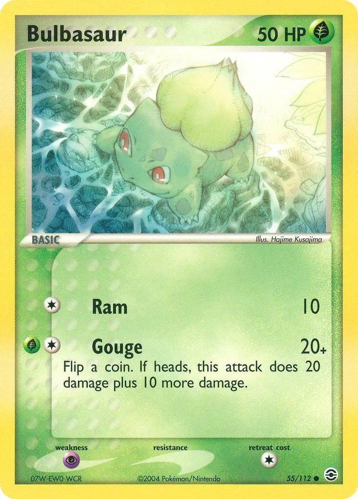 Bulbasaur 「RG 55/112」「EN」