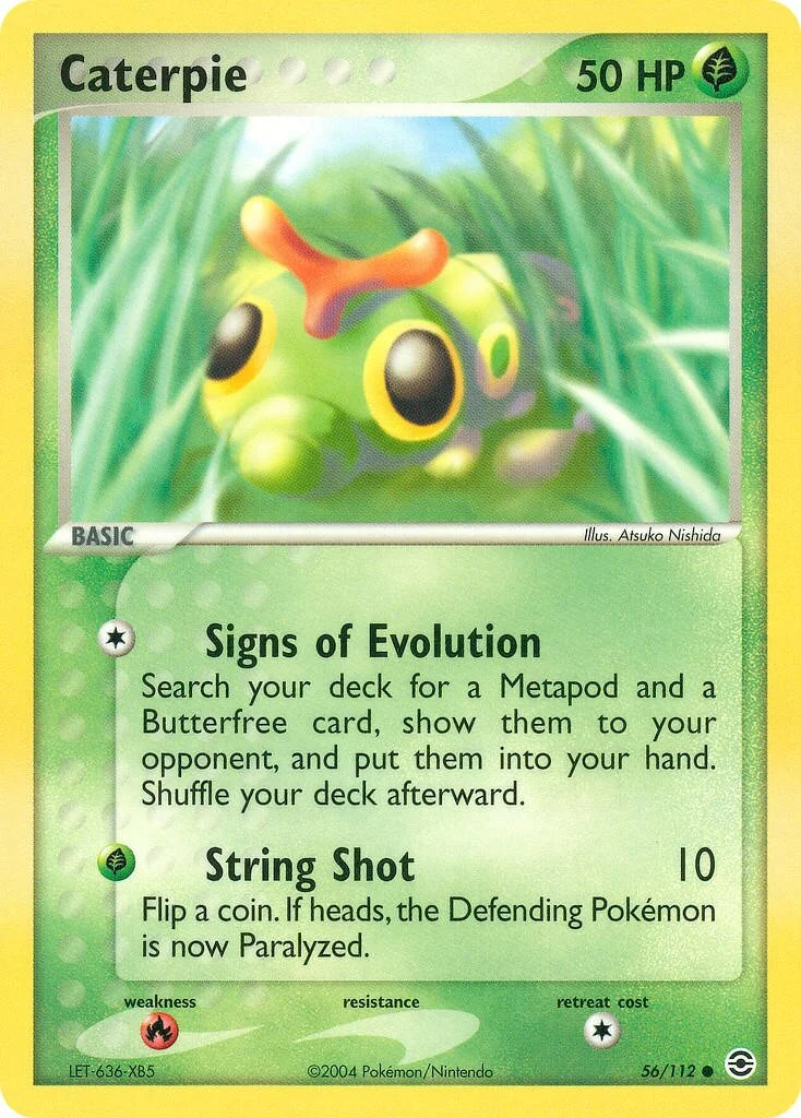 Caterpie 「RG 56/112」「EN」