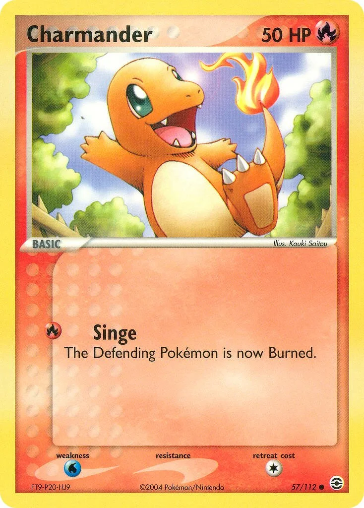 Charmander 「RG 57/112」「EN」