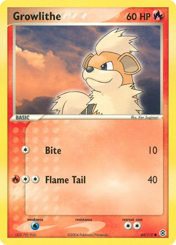 Growlithe 「RG 64/112」「EN」