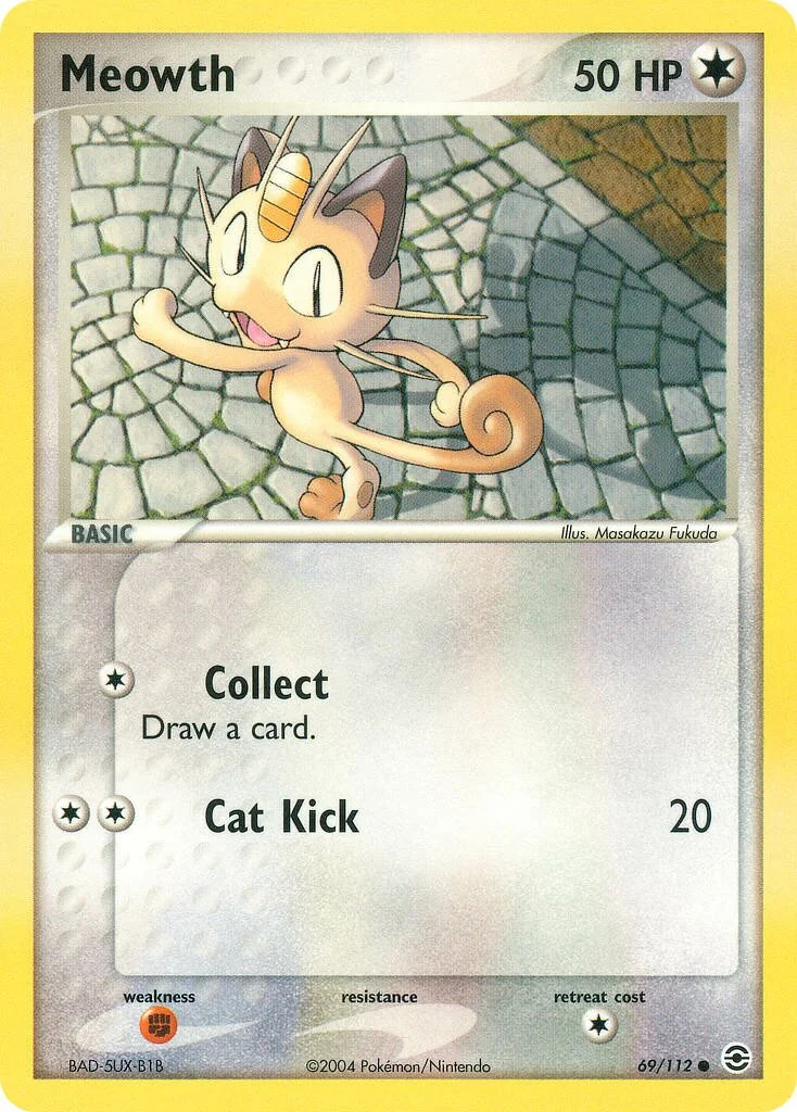 Meowth 「RG 69/112」「EN」
