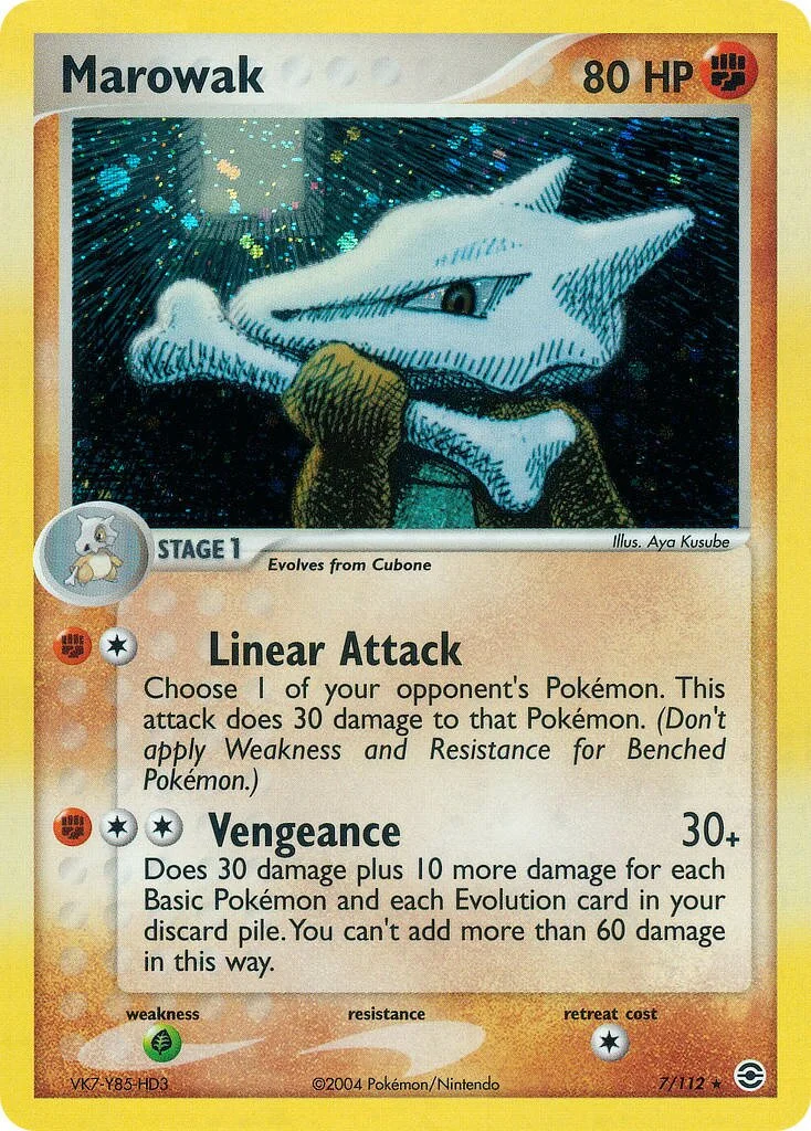Marowak 「RG 7/112」「EN」