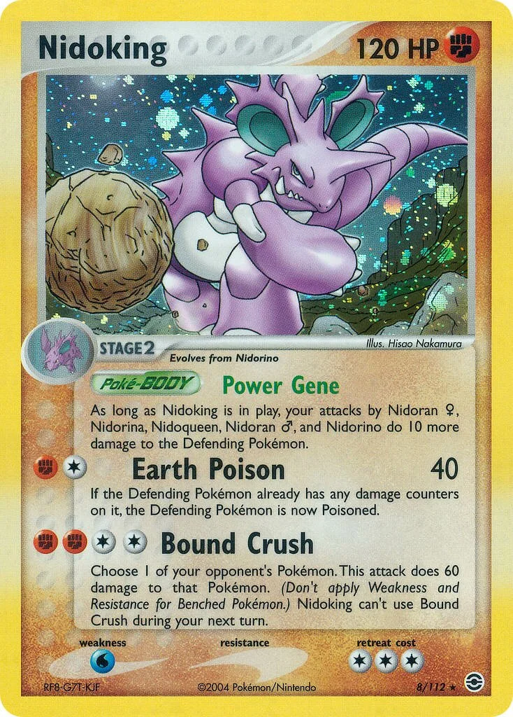 Nidoking 「RG 8/112」「EN」