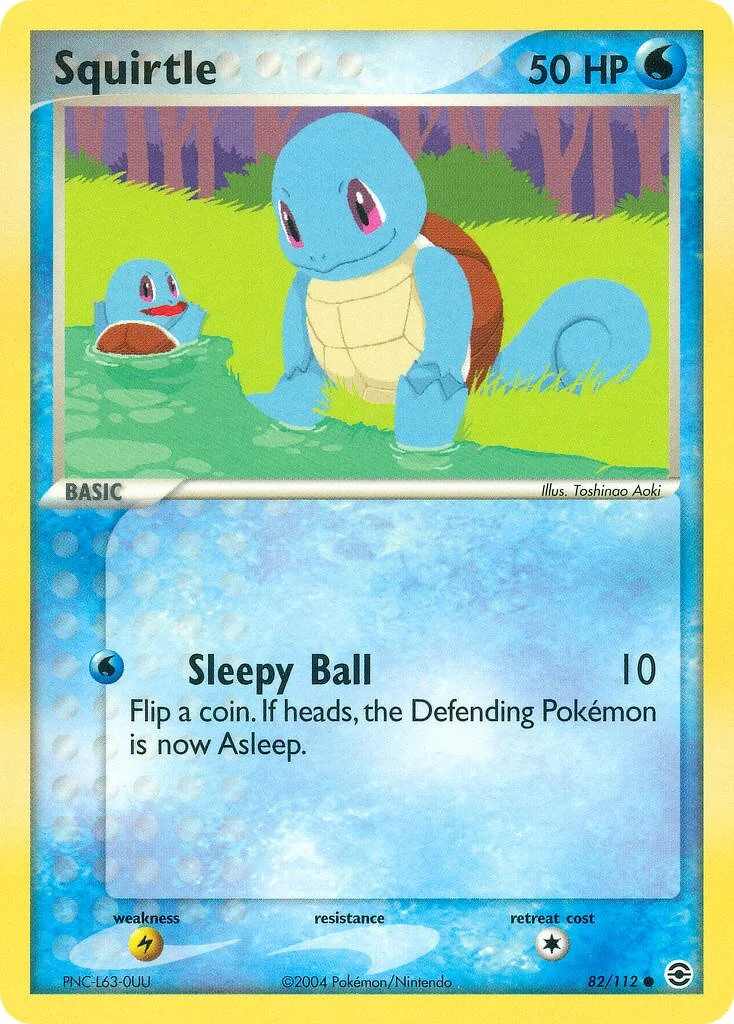 Squirtle 「RG 82/112」「EN」