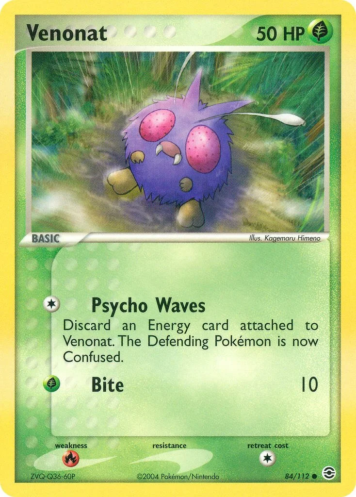 Venonat 「RG 84/112」「EN」