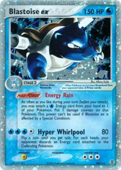 Blastoise ex 「RG 104/112」「EN」