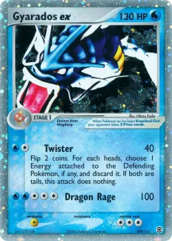 Gyarados ex 「RG 109/112」「EN」