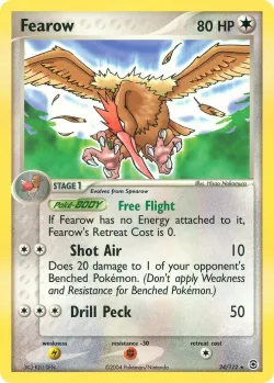 Fearow #24/112 · Pokémon