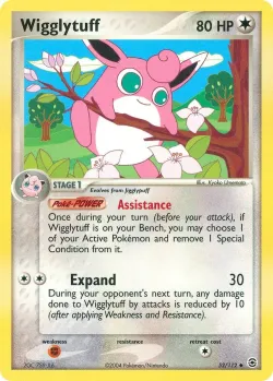 Wigglytuff #52/112 · Pokémon
