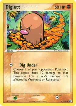 Diglett #61/112 · Pokémon