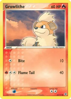 Growlithe #64/112 · Pokémon