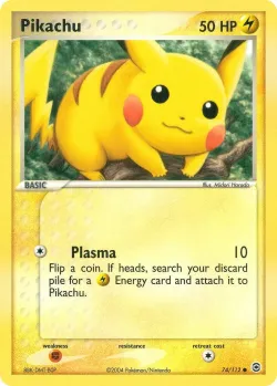 Pikachu 「RG 74/112」「EN」