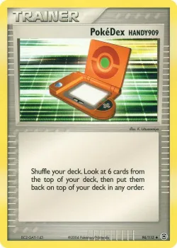 PokéDex HANDY909 「RG 96/112」「EN」