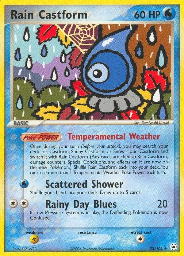 Rain Castform 「HL 23/101」「EN」