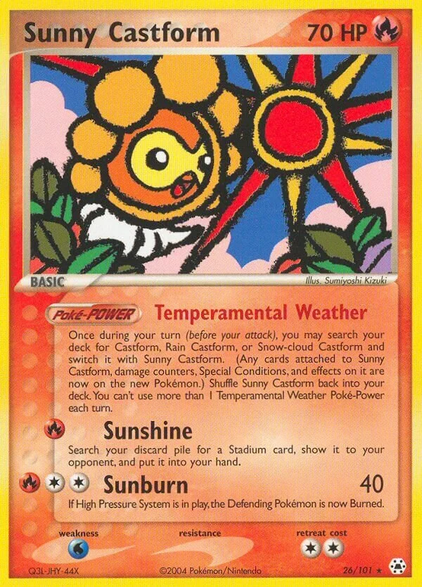 Sunny Castform 「HL 26/101」「EN」