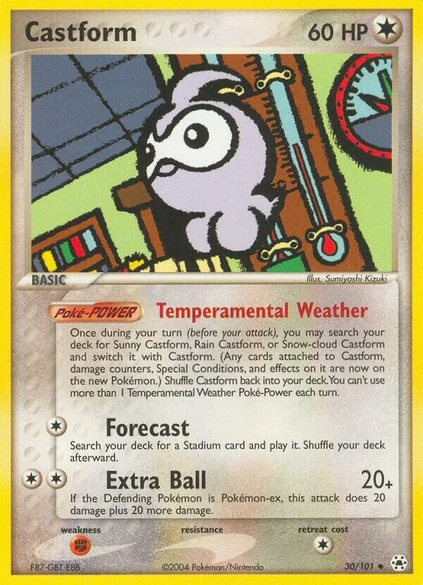 Castform 「HL 30/101」「EN」