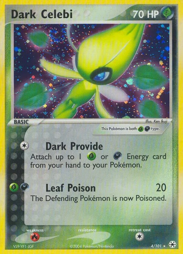 Dark Celebi 「HL 4/101」「EN」