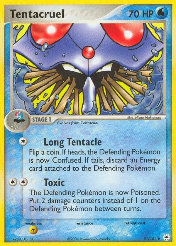 Tentacruel 「HL 51/101」「EN」