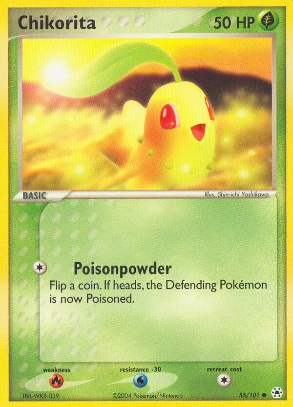 Chikorita 「HL 55/101」「EN」