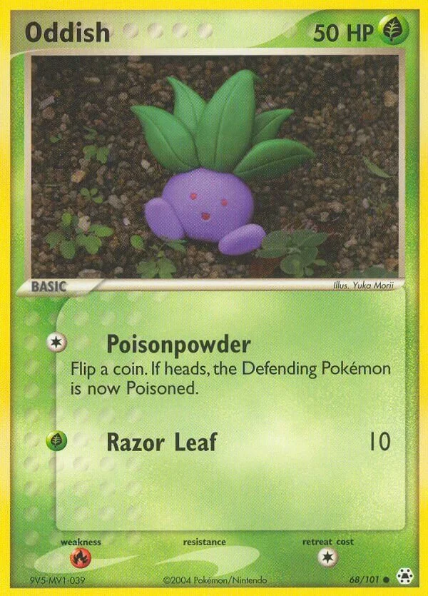 Oddish 「HL 68/101」「EN」