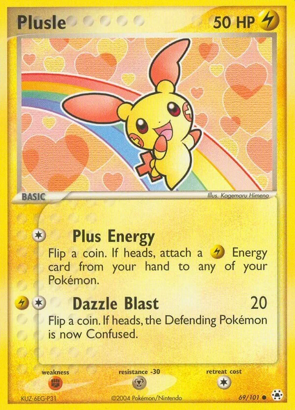 Plusle 「HL 69/101」「EN」