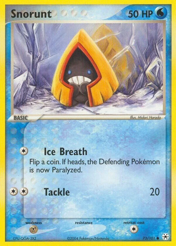 Snorunt 「HL 73/101」「EN」