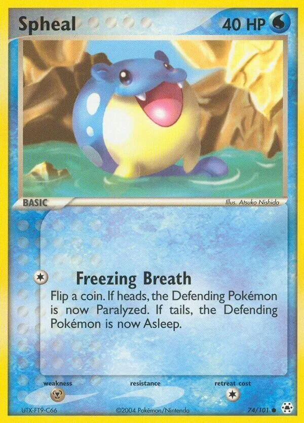 Spheal 「HL 74/101」「EN」