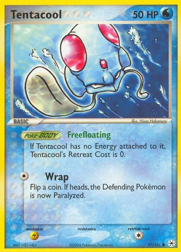 Tentacool 「HL 77/101」「EN」