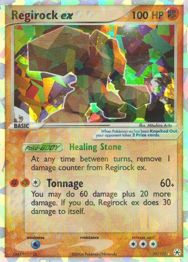 Regirock ex 「HL 98/101」「EN」