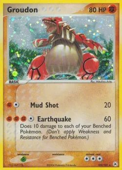 Groudon 「HL 102/101」「EN」
