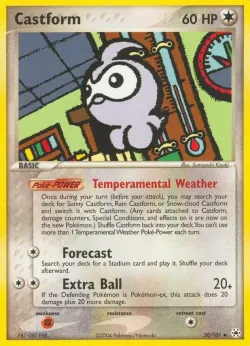 Castform #30/101 · Pokémon