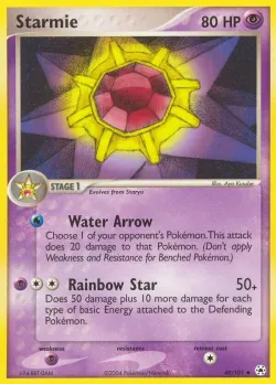 Starmie #49/101 · Pokémon