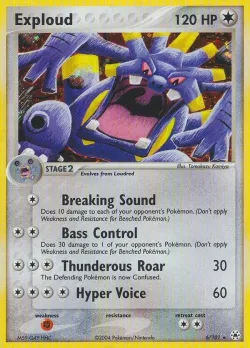 Exploud #6/101 · Pokémon