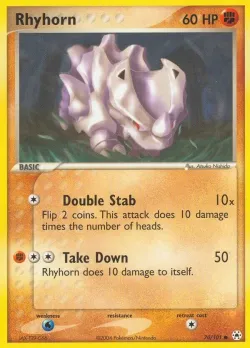 Rhyhorn 「HL 70/101」「EN」