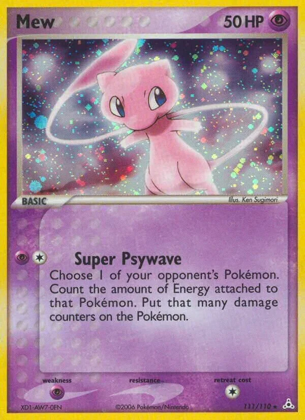 Mew 「HP 111/110」「EN」
