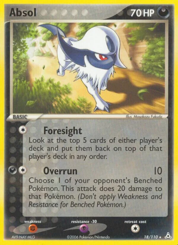 Absol 「HP 18/110」「EN」