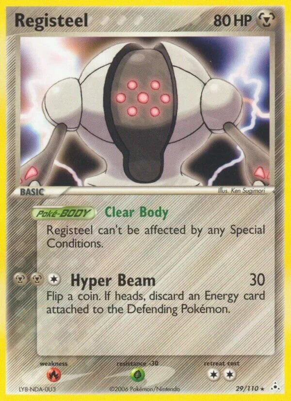 Registeel 「HP 29/110」「EN」