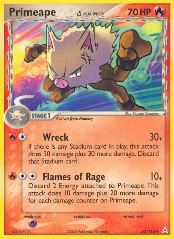 Primeape 「HP 50/110」「EN」