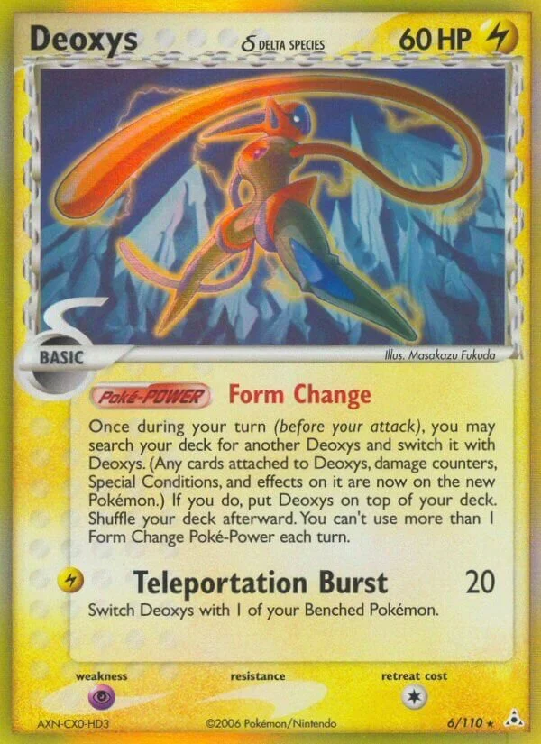 Deoxys 「HP 6/110」「EN」
