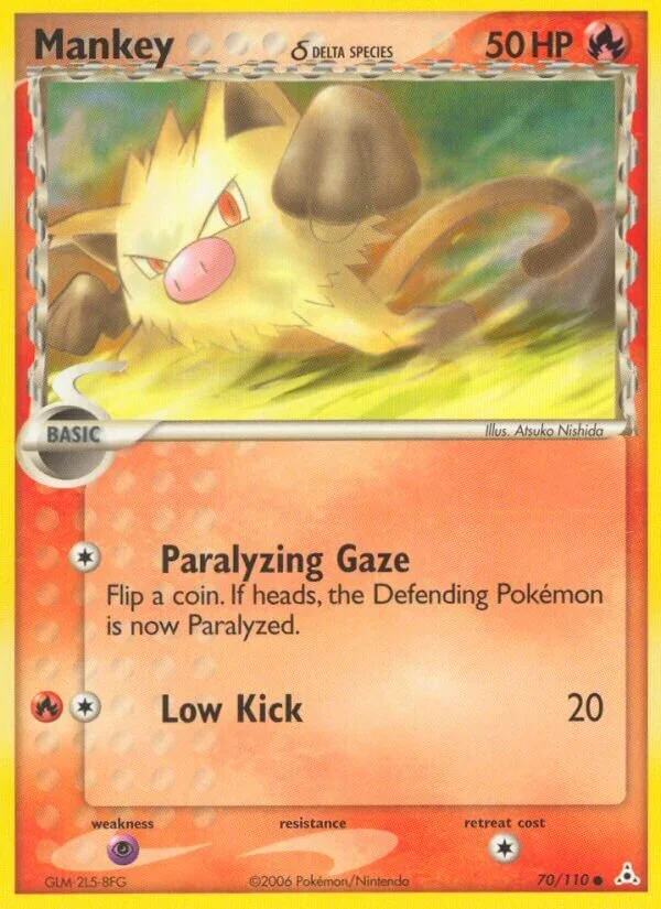 Mankey 「HP 70/110」「EN」